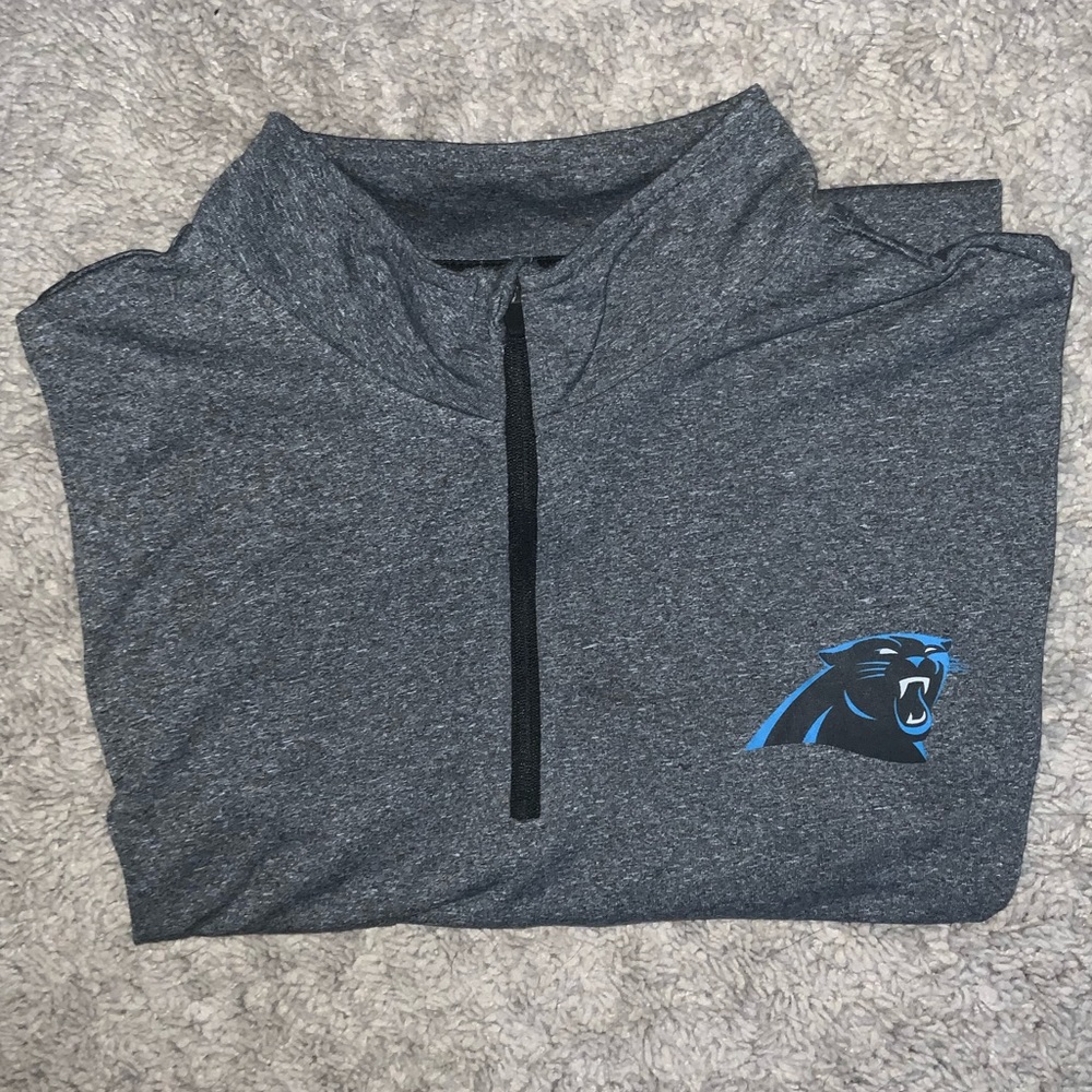 NFL - Carolina Panthers Pullover 1/4 Zip - Men's Size L